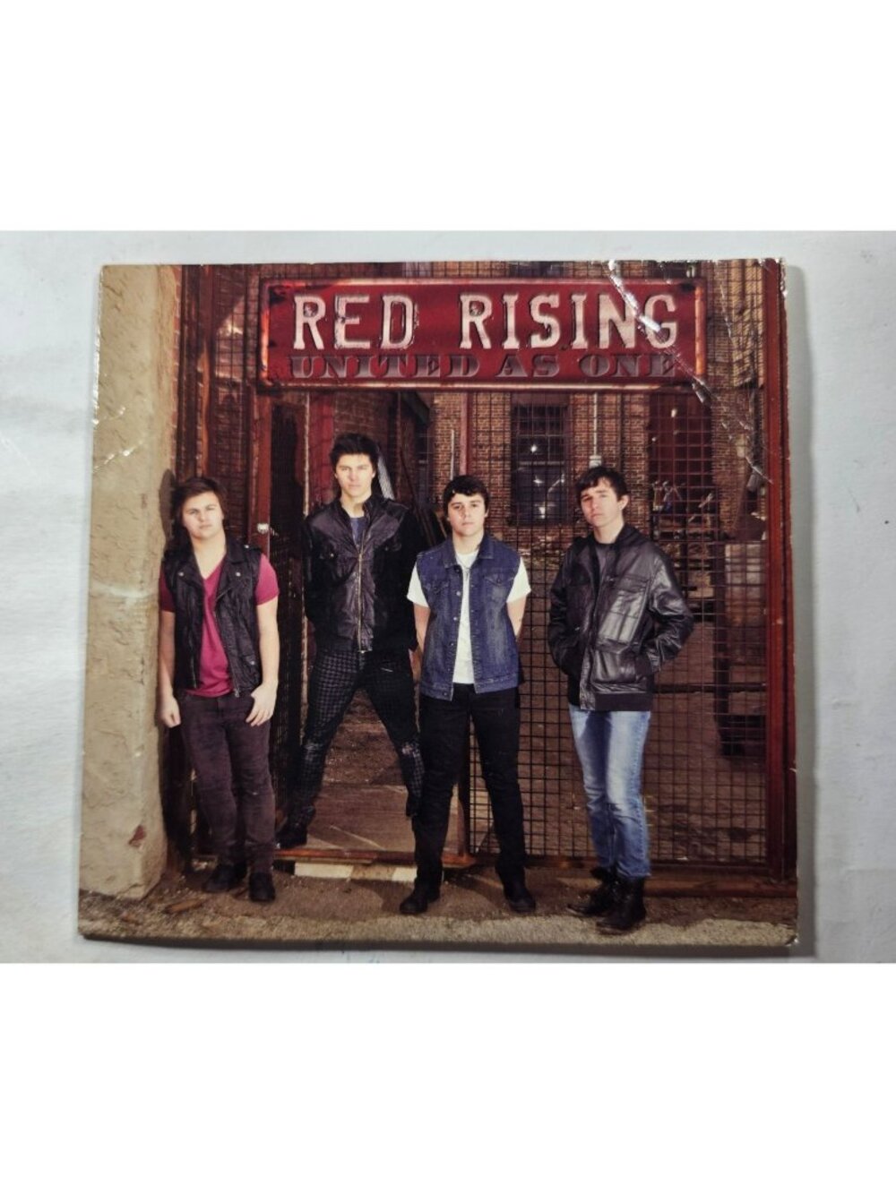 Red Rising United As One 2014 CD Album 3 Tracks Rock Produced By John Moyer